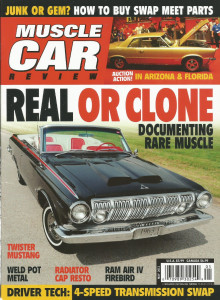 MUSCLE CAR REVIEW 2011 MAY - TWISTER, R-A VI FIREBIRD, CHARGER R/T